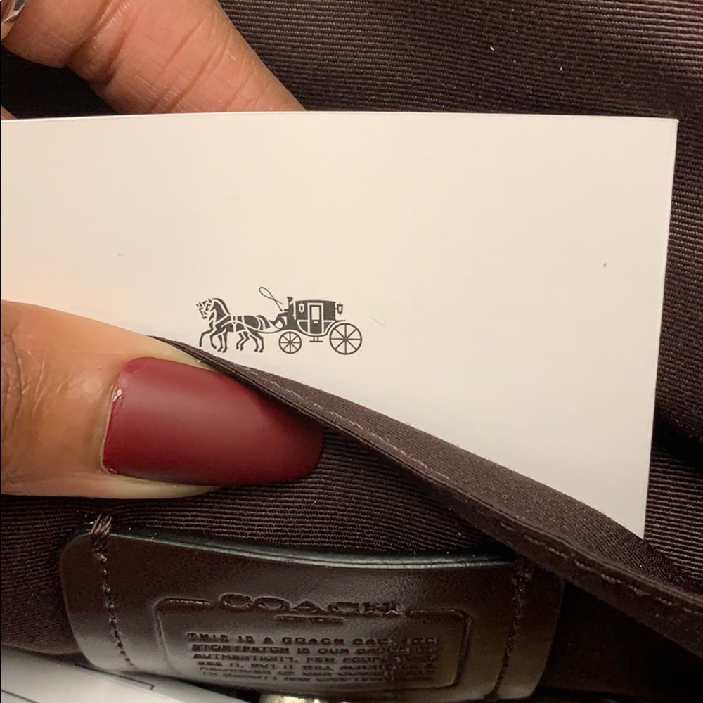 Authentic COACH messenger bag - Picture 4 of 5